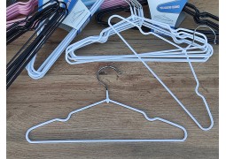 Вішалки-плечики силіконові дитячі 300х3,5мм. (білі)